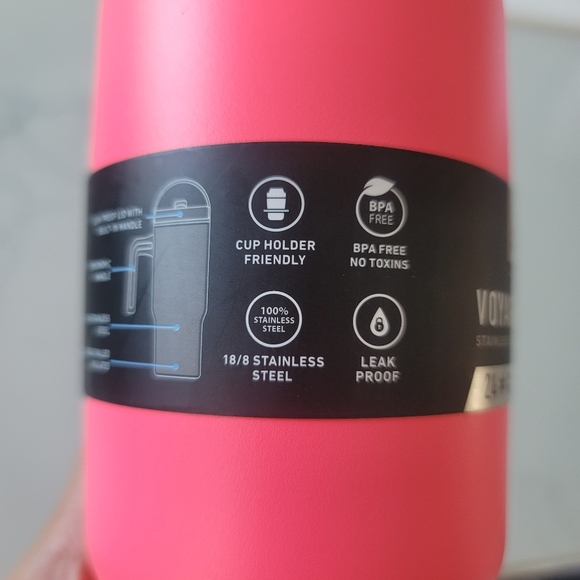 New HYDRAPEAK Kids Voyager Mini Stainless Steel Insulated Tumbler 18oz Hot Pink - Picture 10 of 12